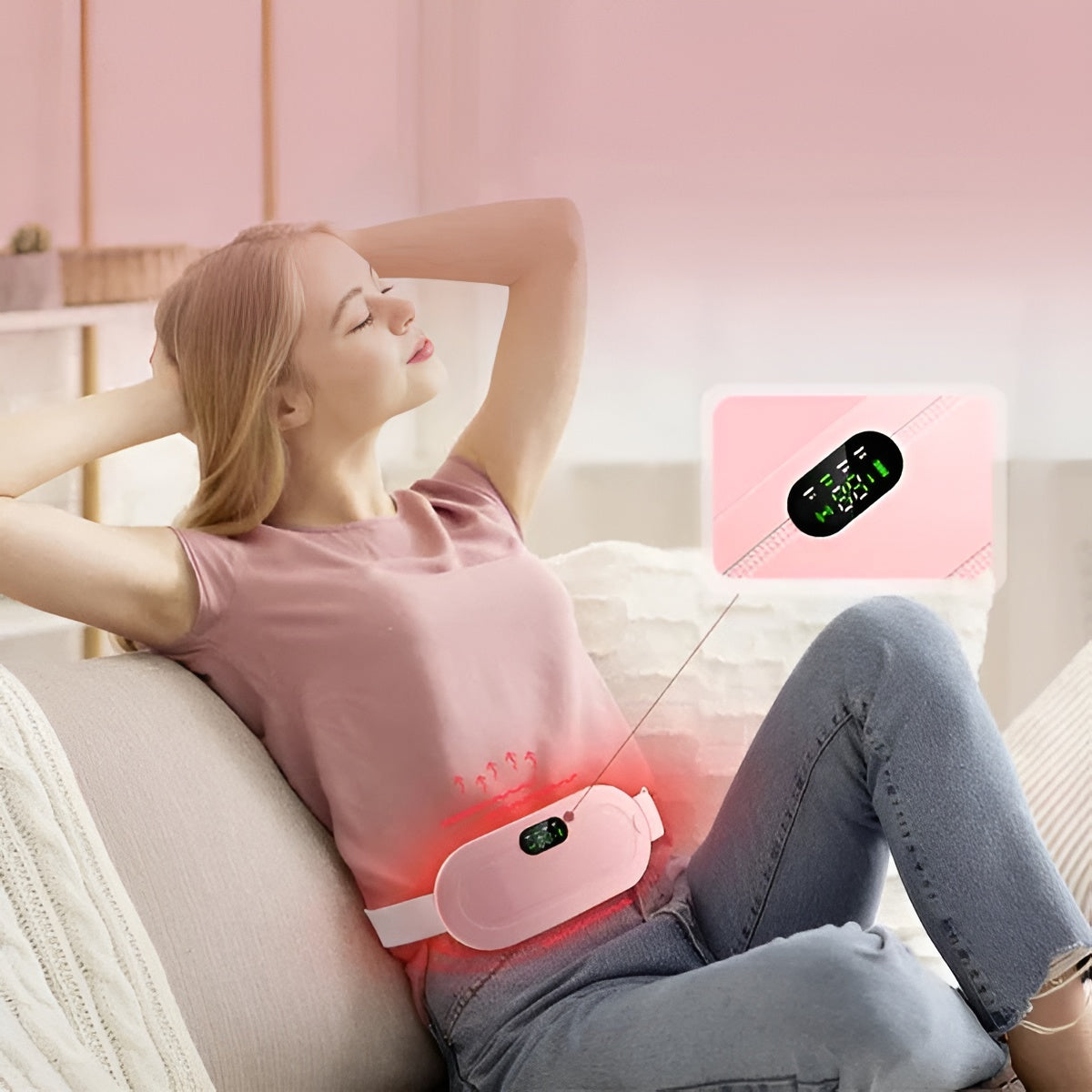 Cinta Térmica Alívio Menstrual Interioriz