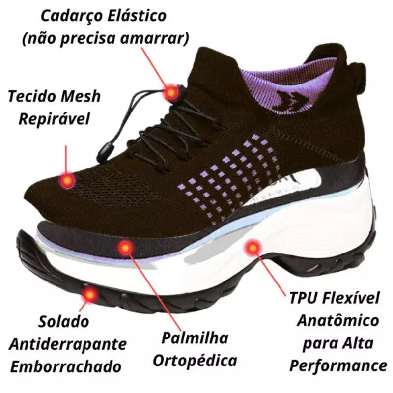 Tênis Feminino Casual Confortável