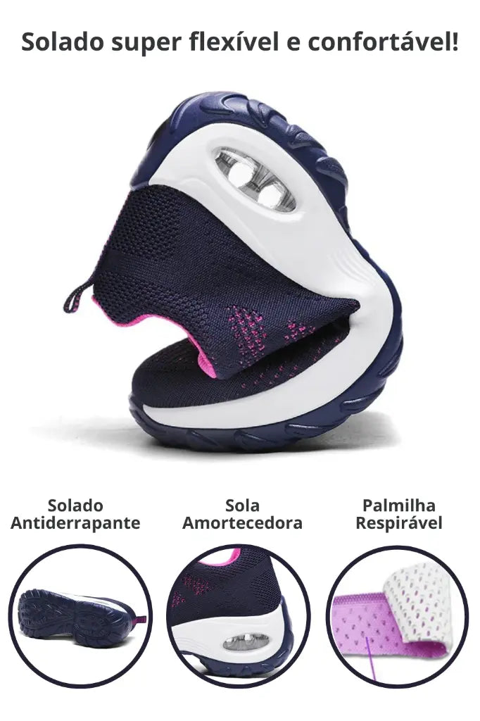 Tênis feminino confortável