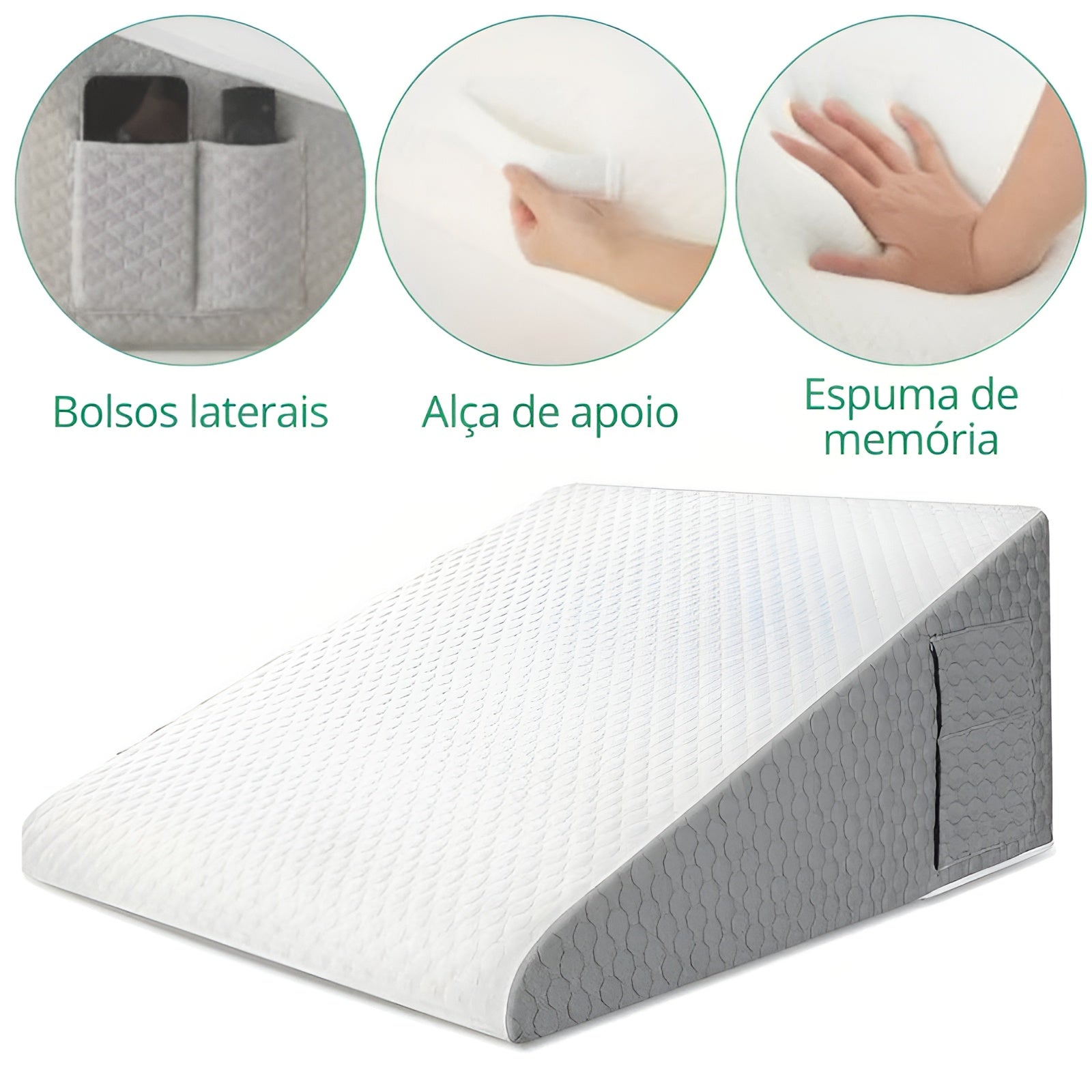 Almofada para Costas e Pernas Interioriz