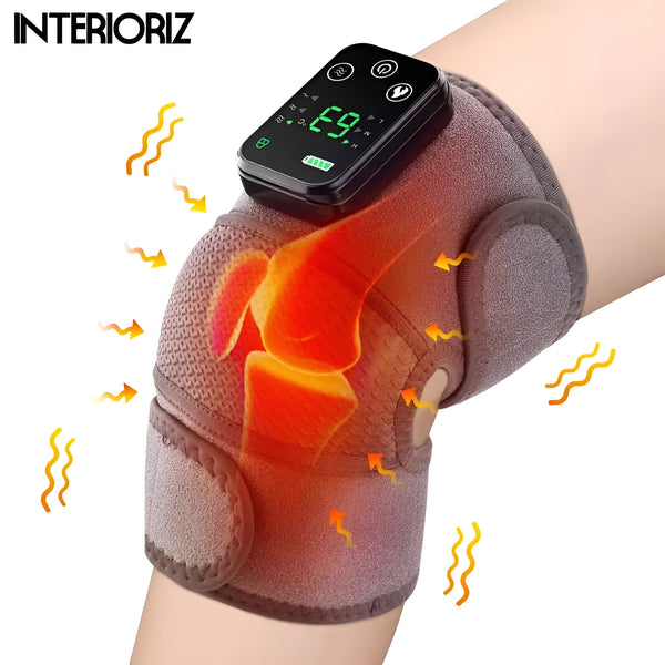 Joelheira com Massagem e Aquecimento para Dores Interioriz