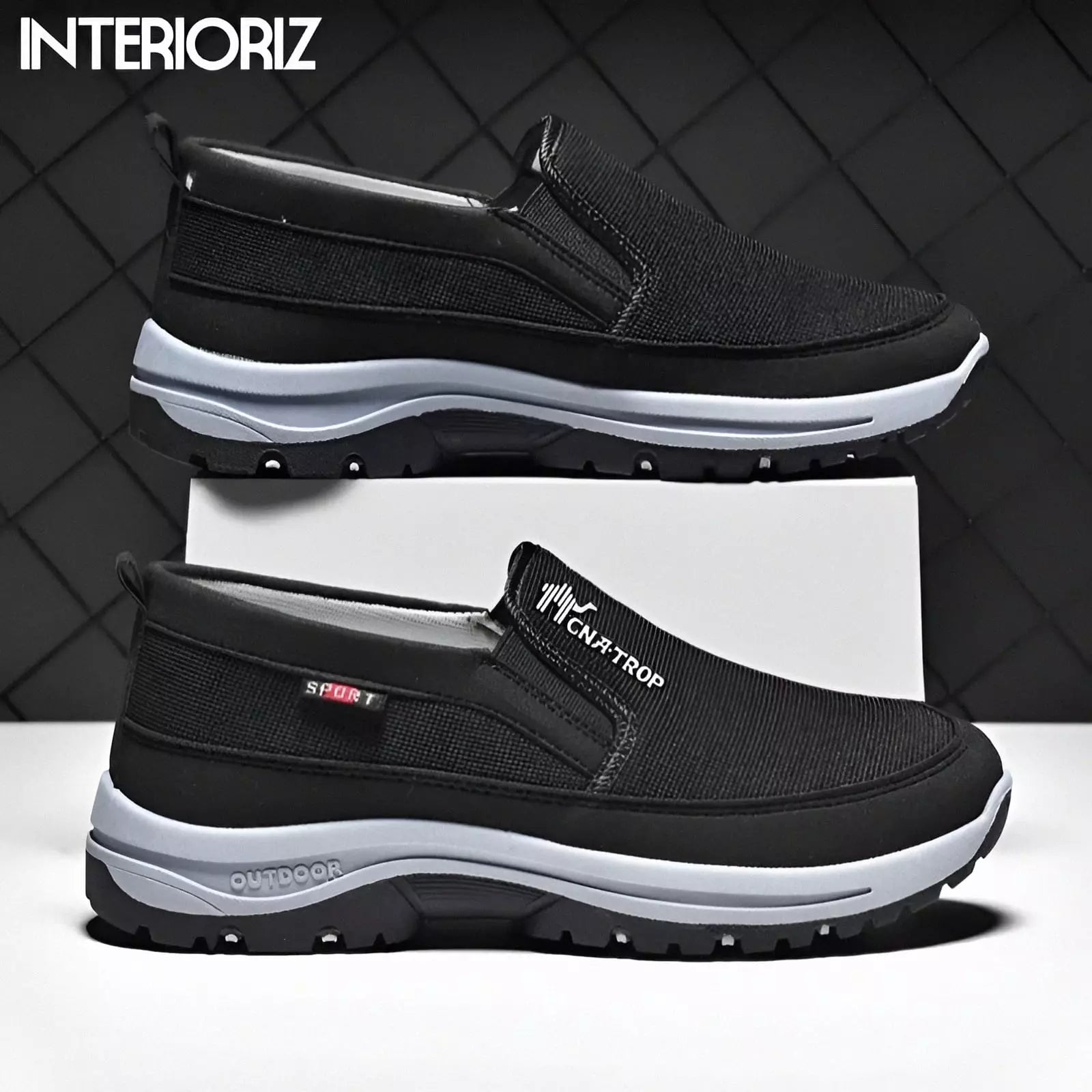 Kit Conforto Total: Tênis Ortopédico + 3 Pares de Meias Compressiva Grátis