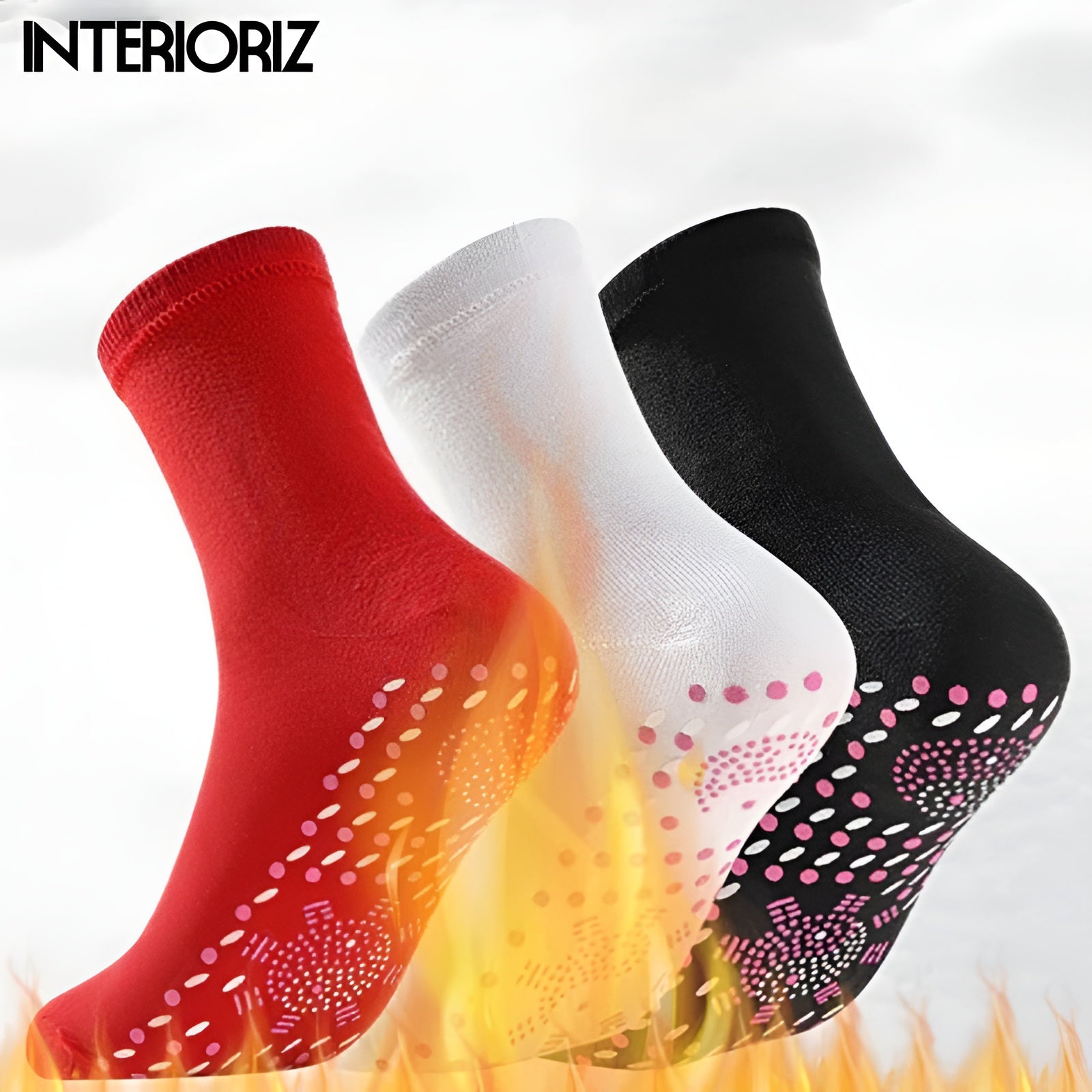 Meia Magnética de compressão Para Diabetes SockFit Interioriz
